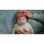 Suzete set, Philips Avent, Soothie, 2 buc, 0-6 luni, Din silicon, Includ cutie pentru depozitat, Albastru - 7