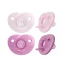 Suzete set, Philips Avent, Soothie, 2 buc, 0-6 luni, Din silicon, Roz - 1