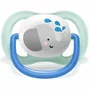 Suzete set, Philips Avent,  Ultra air,  0-6 luni, 2 buc Din silicon, Albastru-Portocaliu - 2