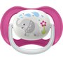 Suzete set, Philips Avent, Ultra air, 2 buc, 6-18 luni+, Din silicon, Cu desene, Roz/Mov - 3