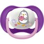 Suzete set, Philips Avent, Ultra air, 2 buc, 6-18 luni+, Din silicon, Cu desene, Roz/Mov - 4