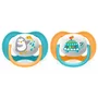 Suzete set, Philips Avent,  Ultra air,  2 buc, 6-18 luni+, Din silicon, Multicolor - 2