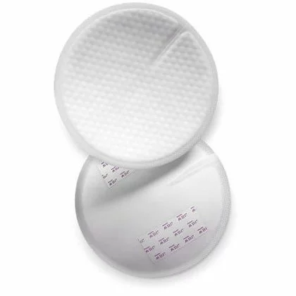 Tampoane pentru san, Philips Avent, 13 cm, Ambalate individual, 24 buc, Alb