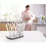Uscator, Philips Avent, Pentru biberoane, cu tava detasabila, Cu design flexibil, Fara BPA, 33 x 20 5 x 6 8 cm, 0 luni+, Alb - 3