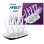 Uscator, Philips Avent, Pentru biberoane, cu tava detasabila, Cu design flexibil, Fara BPA, 33 x 20 5 x 6 8 cm, 0 luni+, Alb - 2