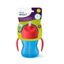 Canuta cu pai, Philips Avent,  Cu supapa etansa, 200 ml, 9 luni+, Albastru - 5