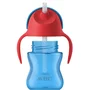 Canuta cu pai, Philips Avent,  Cu supapa etansa, 200 ml, 9 luni+, Albastru - 6