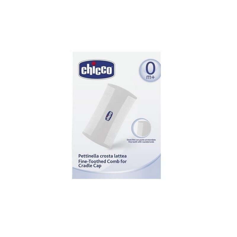 Chicco - Pieptan delicat pentru cruste de lapte, 0luni+