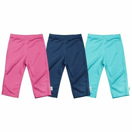 Pink 3T/4T - Pantaloni tehnici SPF50+ Breatheasy Stay Cool Green Sprouts by iPlay
