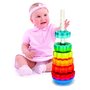 Fat Brain Toys - Piramida cu rotite pentru bebelusi - 2