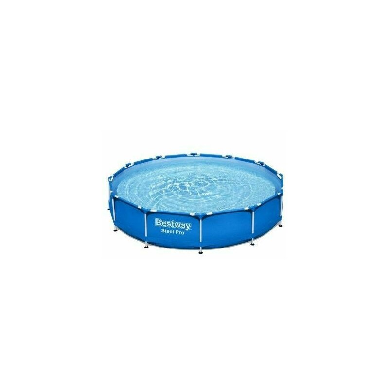 Piscina family gigant cu cadru metalic, Bestway 56681, 366 x 76 cm, cu pompa filtrare, 6473 litri