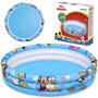 Piscina gonflabila, Bestway, Mickey, Cu capacitate 140 l, 3 inele, 122x25cm, 2 ani+, Multicolor - 1