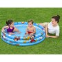 Piscina gonflabila, Bestway, Mickey, Cu capacitate 140 l, 3 inele, 122x25cm, 2 ani+, Multicolor - 5