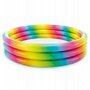 Piscina gonflabila multicolor pentru copii, Intex 58439 Rainbow, 330 Litri, 147 x 33 CM - 1