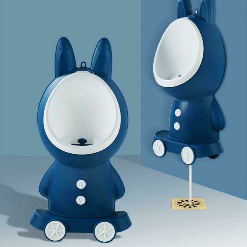 Pisoar baieti Little Mom Bunny Navy