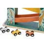Pista de masini, Free2Play, Safari, Din lemn, Cu 3 masinute incluse, 26.9 x 23.6 x 7 cm, Conform cu standardele europene EN71-1;2018, EN71-2:2020, EN71-3:2021 - 4