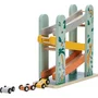Pista de masini, Free2Play, Safari, Din lemn, Cu 3 masinute incluse, 26.9 x 23.6 x 7 cm, Conform cu standardele europene EN71-1;2018, EN71-2:2020, EN71-3:2021 - 1