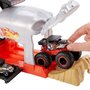 Pista de masini Hot Wheels by Mattel Monster Truck Bone Shaker cu 2 masinute - 3