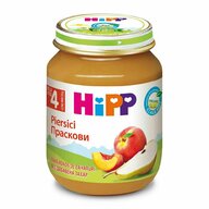 HiPP - Piure de piersici, 125 gr