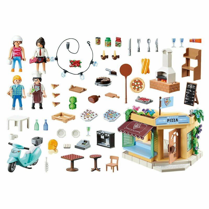 Playmobil - set de constructie pizzerie city life