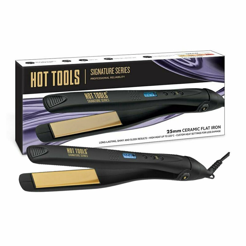 Hot tools - Placa de indreptat parul Digital Ceramic, 25 mm, Signature Series, HTST2575E