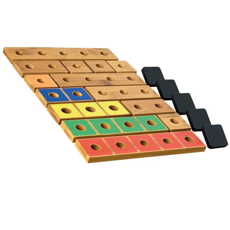 Nexus - joc educativ placute si jetoane pentru numarare p2p 1-5