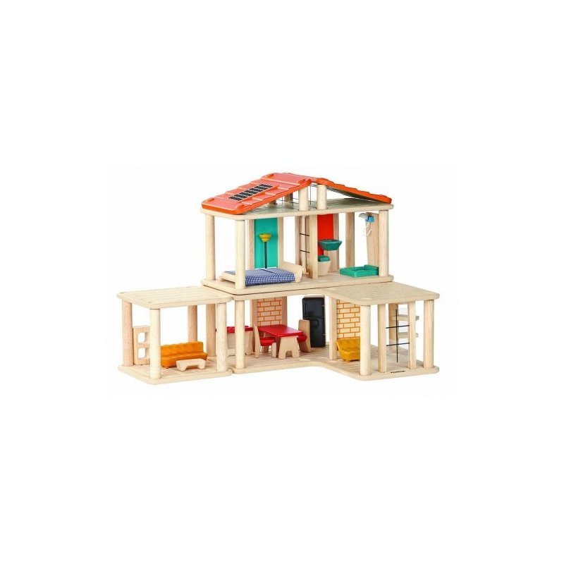 Plan toys - casuta papusii