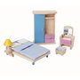 Plan Toys - Mobilier pentru casuta papusii - bedroom - 1