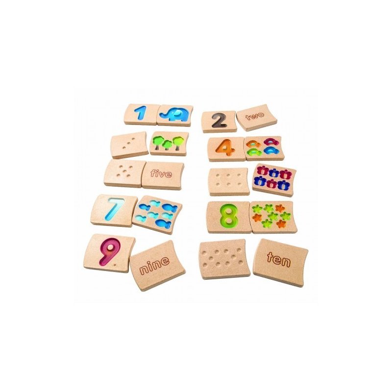 Plan toys - sa invatam sa numaram