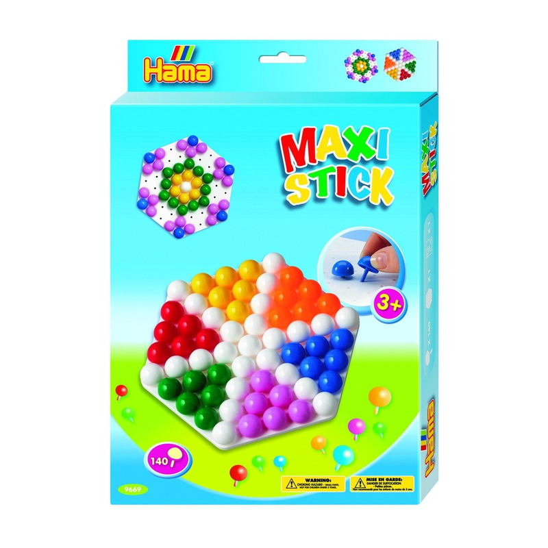 Planseta HEXAGON cu 140 tepuse ciuperci MAXI STICK in cutie de cadou