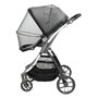 Plasa tantari, Bebe Stars, Universala, Pentru carucior, Cu margine elastica, 150x76 cm, Black - 6