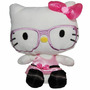 Play by Play - Jucarie din plus Hello Kitty cu ochelari si rochie roz, 23 cm - 2