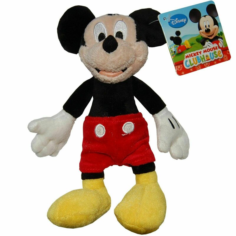 Play by play - jucarie din plus mickey, mickey clubhouse, 17 cm
