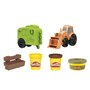 Hasbro - Set Wheels tractorul , Play-Doh - 4