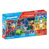 Playmobil-CREEAZA PROPRIA FIGURINA ECHIPA DE POMPIERI