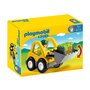 Playmobil - 1.2.3 Excavator - 2