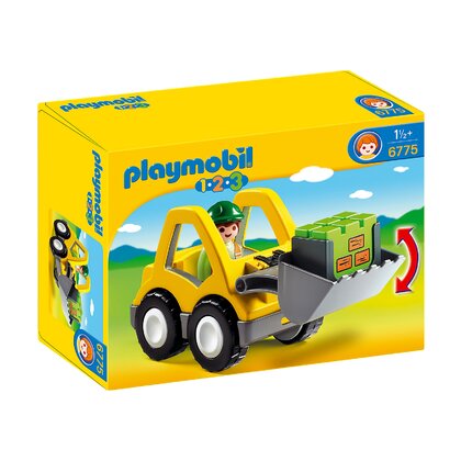 Playmobil - 1.2.3 Excavator