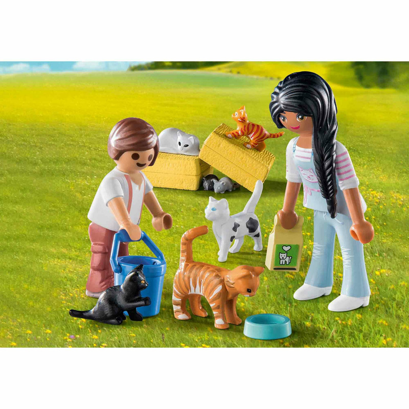 PLAYMOBIL - FAMILIE DE PISICI