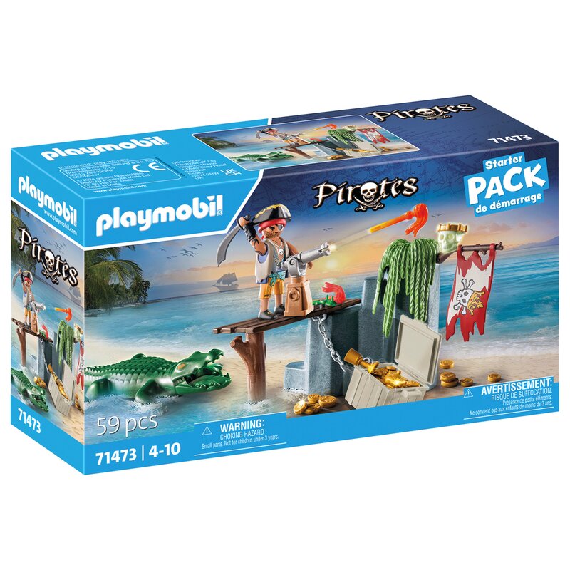 Playmobil-PIRAT CU ALIGATOR