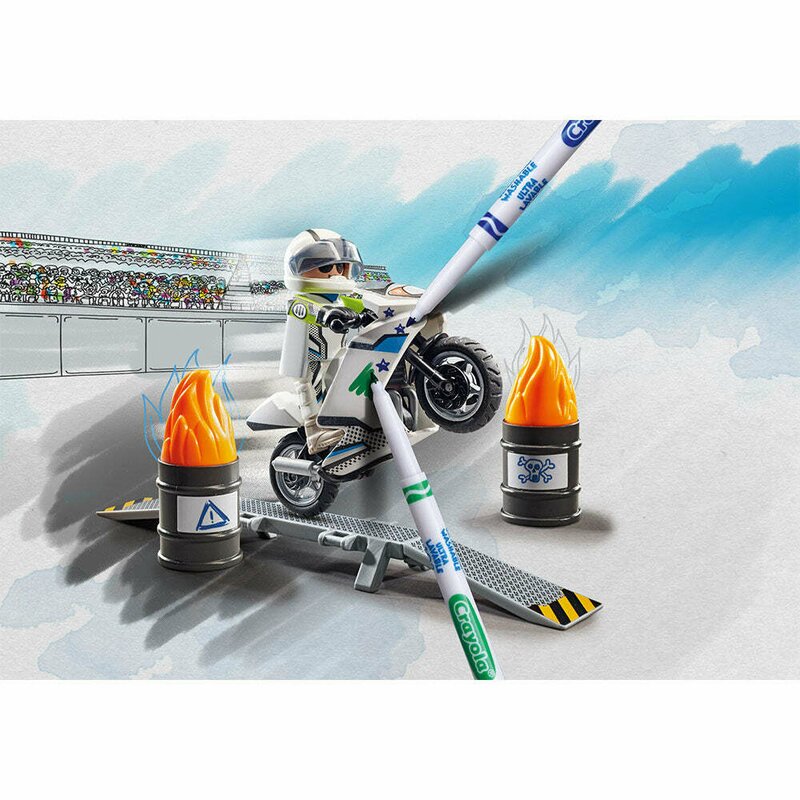 Playmobil - Playmobil Color Motocicleta