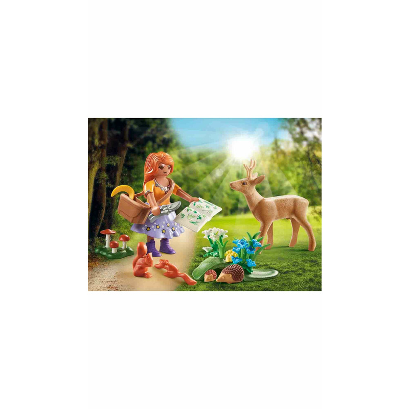 Playmobil - Set Cadou Femeie Cautatoare De Plante