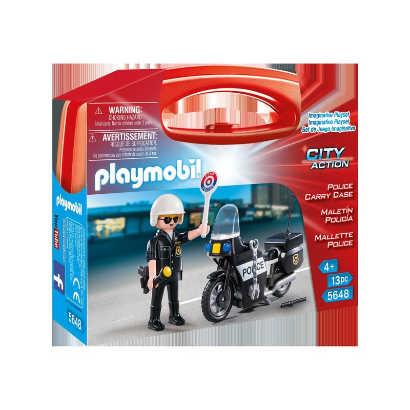 Playmobil - set portabil politie