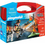 Playmobil - Set Portabil Pompier Si Catel - 3