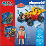 Playmobil - Vehicul Pullback De Salvare Pe Plaja - 4
