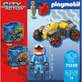Playmobil - Vehicul Pullback Off Road - 4