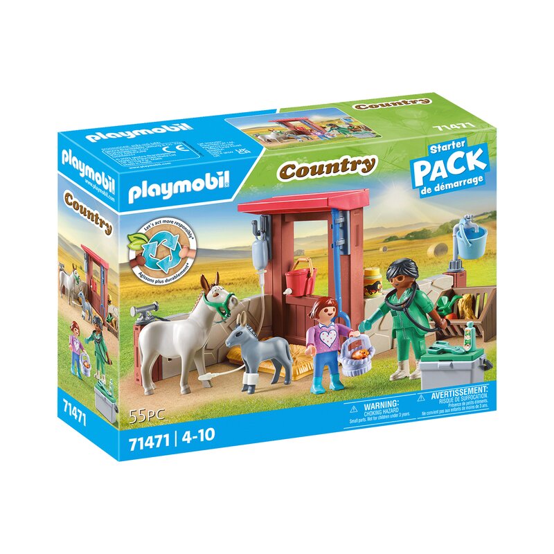 Playmobil-VETERINAR IN CURTEA FERMEI