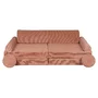 Playset Modular Canapea Premium Velur reiat   corduroy spuma ,   Caramiziu - 1
