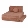 Playset Modular Canapea Premium Velur reiat   corduroy spuma ,   Caramiziu - 3