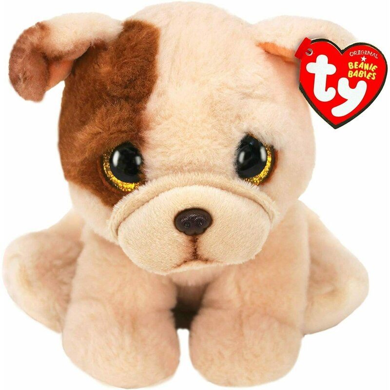 TY - Jucarie din plus Caine buldog , 15 cm