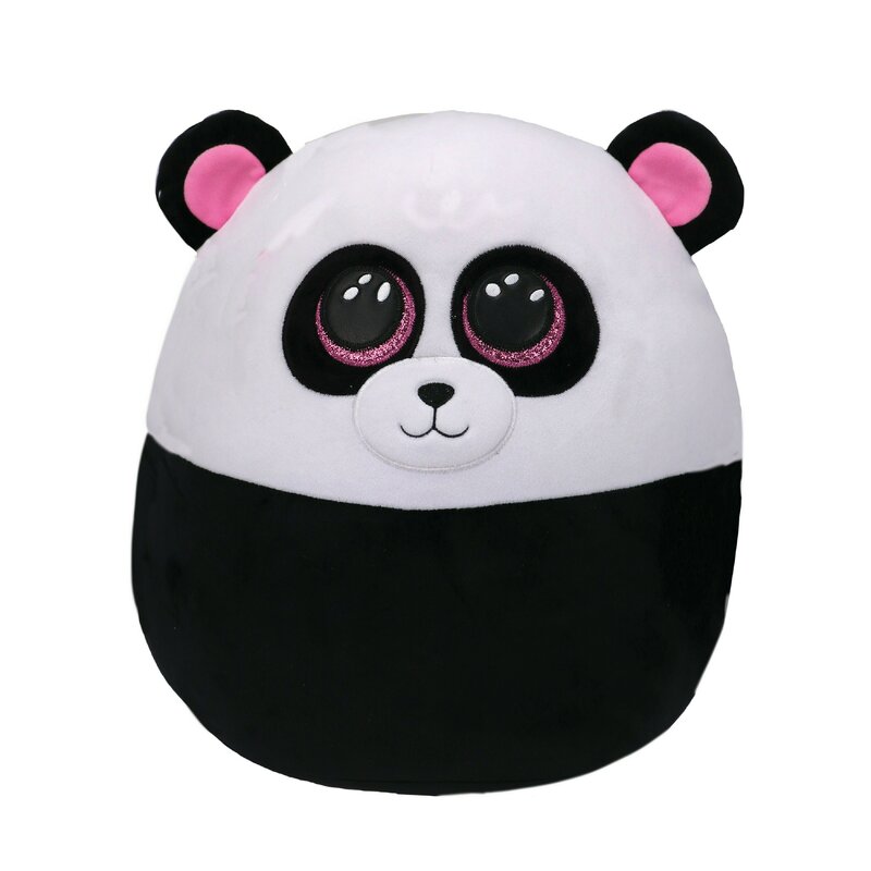 TY – Jucarie din plus Urs Panda Bamboo , Squish, 22 cm, Multicolor Jucarii & Cadouri >> Jucarii de Plus